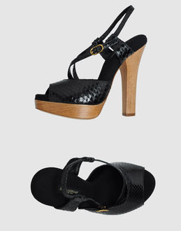 DOLCE & GABBANA - CALZATURE - Sandali con plateau - su YOOX.COM
