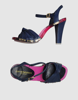 EMPORIO ARMANI - CALZATURE - Sandali con plateau - su YOOX.COM