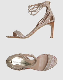 EMPORIO ARMANI - CALZATURE - Sandali con tacco - su YOOX.COM