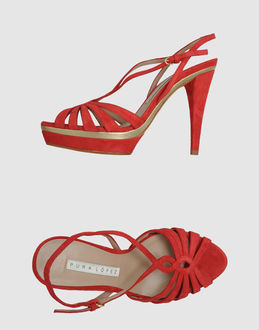 PURA LÓPEZ - CALZATURE - Sandali con plateau - su YOOX.COM