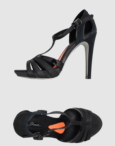 ZOOM DIESEL - Platform sandals