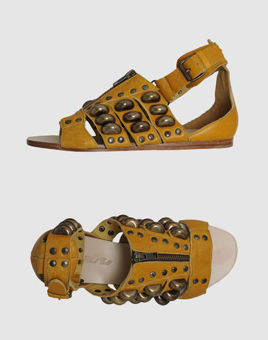 ZOOM DIESEL BLACK GOLD - Sandals
