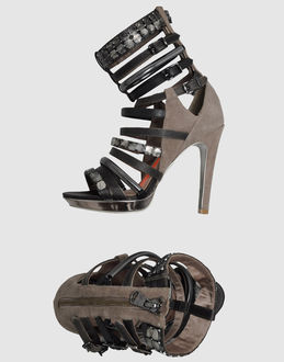 DIESEL - CALZATURE - Sandali con plateau - su YOOX.COM