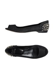 GF FERRE' - Peep-toe ballet flats