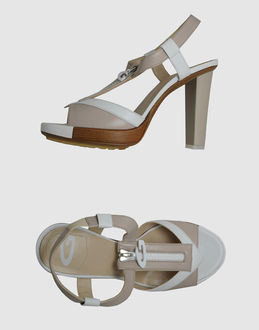 ALBERTO GUARDIANI SPORT - CALZATURE - Sandali con plateau - su YOOX.COM