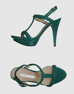 PURA LÓPEZ - CALZATURE - Sandali con plateau - su YOOX.COM