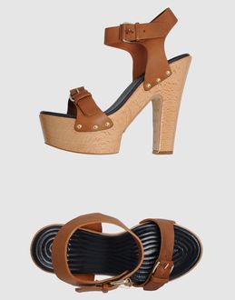 GIVENCHY - CALZATURE - Sandali con plateau - su YOOX.COM