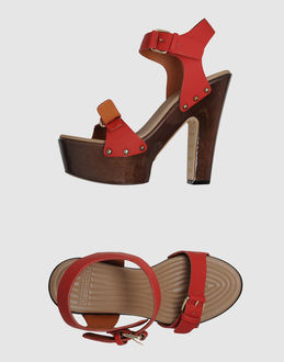 GIVENCHY - CALZATURE - Sandali con plateau - su YOOX.COM