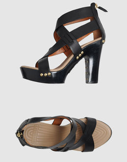 GIVENCHY - CALZATURE - Sandali con plateau - su YOOX.COM