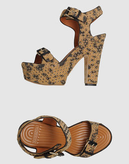 GIVENCHY - CALZATURE - Sandali con plateau - su YOOX.COM