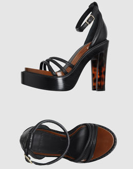 GIVENCHY - CALZATURE - Sandali con plateau - su YOOX.COM