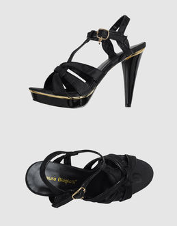 LAURA BIAGIOTTI - CALZATURE - Sandali con plateau - su YOOX.COM