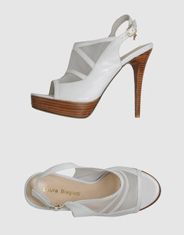 LAURA BIAGIOTTI - CALZATURE - Sandali con plateau - su YOOX.COM