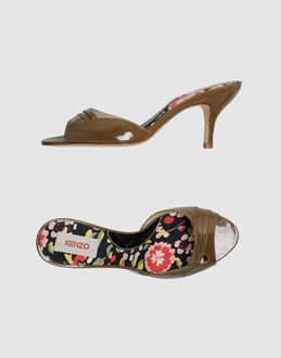 KENZO - CALZATURE - Sandali con tacco