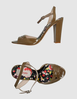 KENZO - CALZATURE - Sandali con tacco