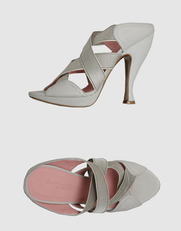 DONNA KARAN COLLECTION - CALZATURE - Sandali con plateau - su YOOX.COM