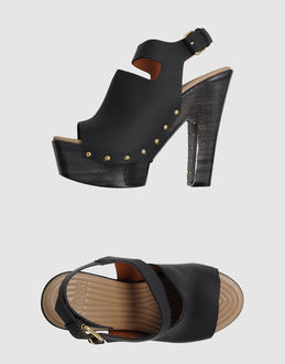 GIVENCHY - CALZATURE - Sandali con plateau - su YOOX.COM