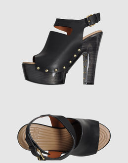 GIVENCHY - CALZATURE - Sandali con plateau - su YOOX.COM