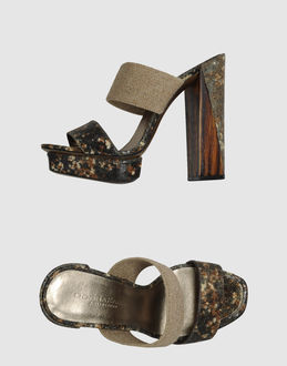 DONNA KARAN COLLECTION - CALZATURE - Sandali con plateau - su YOOX.COM
