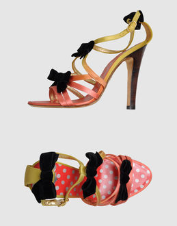 CHRISTIAN LACROIX - CALZATURE - Sandali con tacco - su YOOX.COM