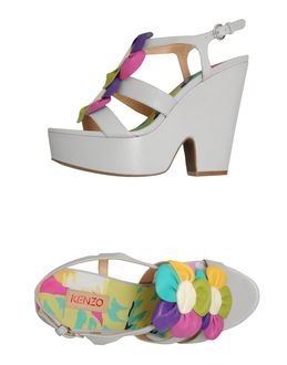 KENZO - CALZATURE - Sandali con plateau - su YOOX.COM