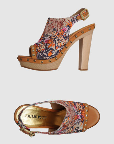 ZOOM EMILIO PUCCI - Platform sandals