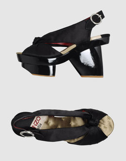 KENZO DEFILÈ - CALZATURE - Sandali con plateau - su YOOX.COM
