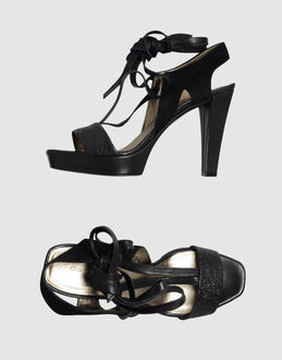 DONNA KARAN COLLECTION - CALZATURE - Sandali con plateau - su YOOX.COM