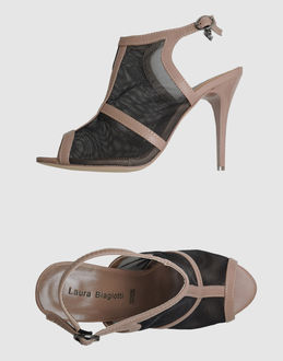 LAURA BIAGIOTTI - CALZATURE - Sandali con tacco - su YOOX.COM