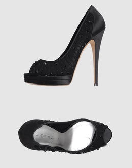 CASADEI - CALZATURE - Decolletes open toe - su YOOX.COM
