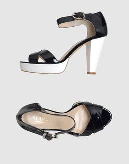 ROUGE - SCHUHE - Plateausandalen - bei YOOX.COM