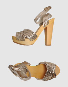 FORNARINA - CALZATURE - Sandali con plateau - su YOOX.COM