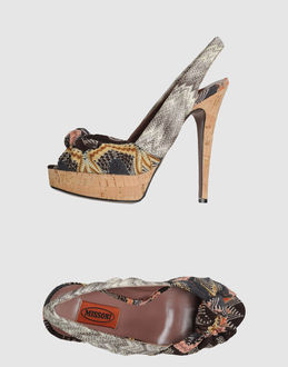 MISSONI - CALZATURE - Sandali con plateau - su YOOX.COM