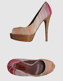 MISSONI - CALZATURE - Decolletes con plateau - su YOOX.COM