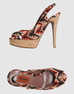 MISSONI - CALZATURE - Sandali con plateau - su YOOX.COM