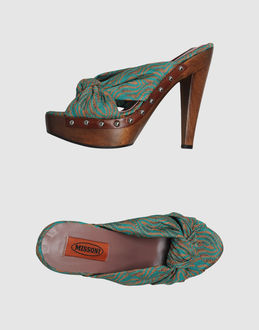 MISSONI - CALZATURE - Sandali con plateau - su YOOX.COM