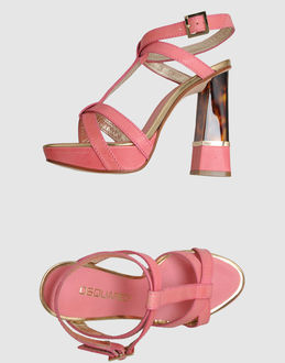 DSQUARED2 - CALZATURE - Sandali con plateau - su YOOX.COM