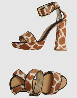 DSQUARED2 - CALZATURE - Sandali con plateau - su YOOX.COM