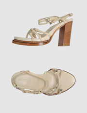 ANN DEMEULEMEESTER - Sandali con plateau