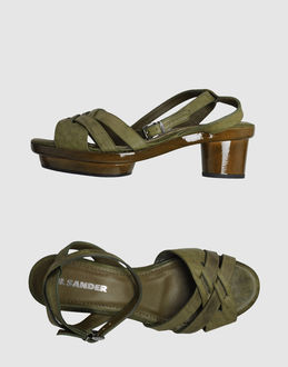 JIL SANDER - CALZATURE - Sandali con plateau - su YOOX.COM
