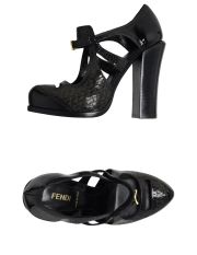 FENDI - Decolletes con plateau
