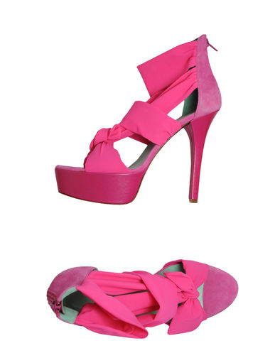 ZOOM DANIELA BROCH - Platform sandals