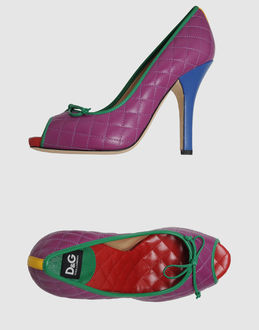 D&G - CALZATURE - Decolletes open toe - su YOOX.COM