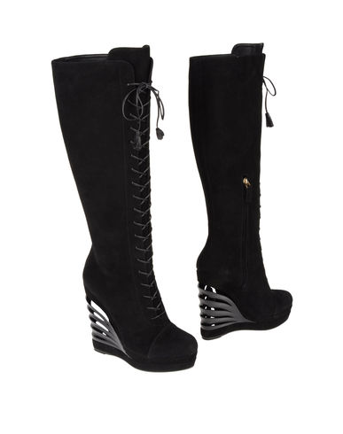 ZOOM YVES SAINT LAURENT RIVE GAUCHE - High-heeled boots