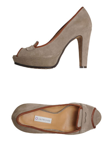 ZOOM L' AUTRE CHOSE - Pumps with open toe