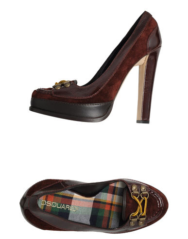 ZOOM DSQUARED2 - Moccasins with heel