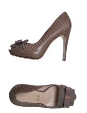 SALVATORE FERRAGAMO - Pumps with open toe
