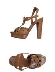 SERGIO ROSSI - Plateausandalen
