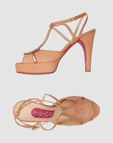 ZOOM RIZIERI - Platform sandals