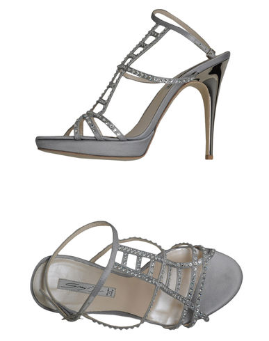 ZOOM GREY MER - Platform sandals